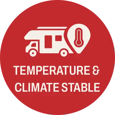Stable in hot, humid, cold, remote, or high-density environments — No cold chain.